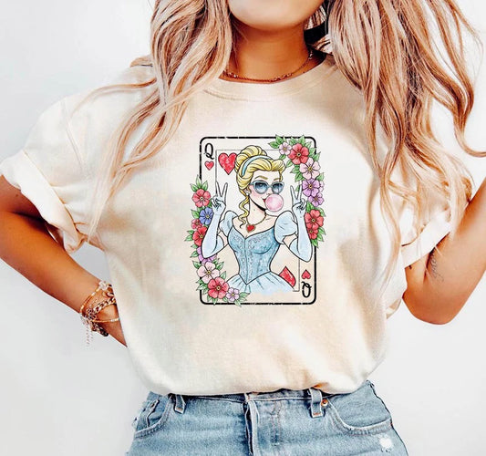 Princess Playing Card - Blue Princess