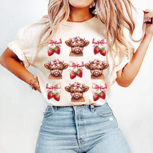 "Highland Cow Strawberries"