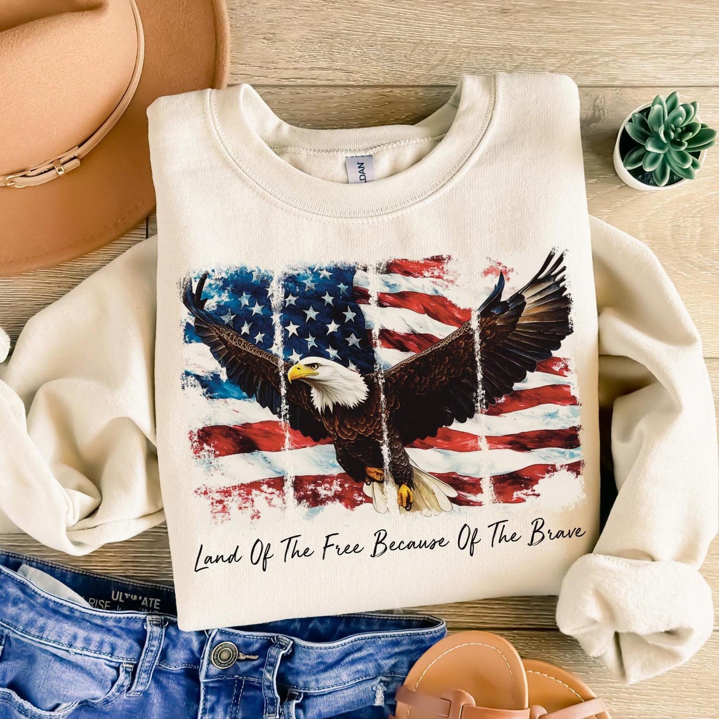 "Land Of The Free Because Of The Brave"
