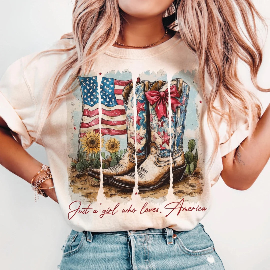 Just A Girl Who Loves America