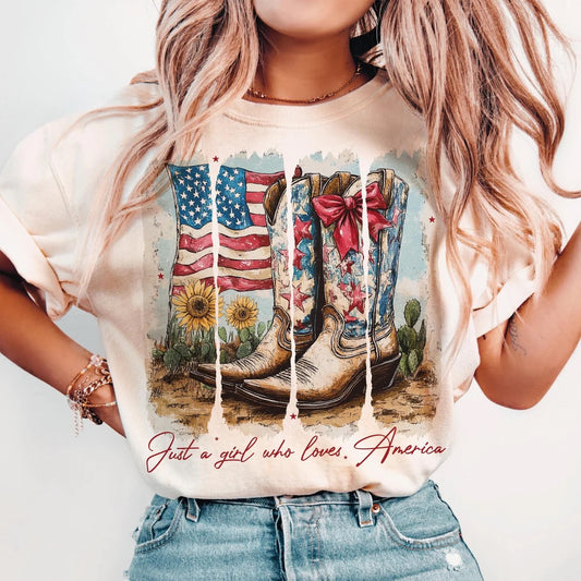 Just A Girl Who Loves America