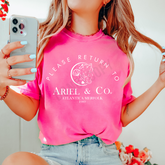 "Please Return To Ariel & Co"