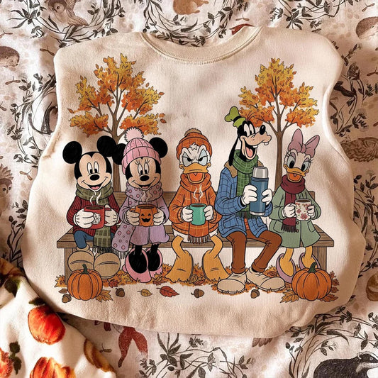Mouse and Friends Fall