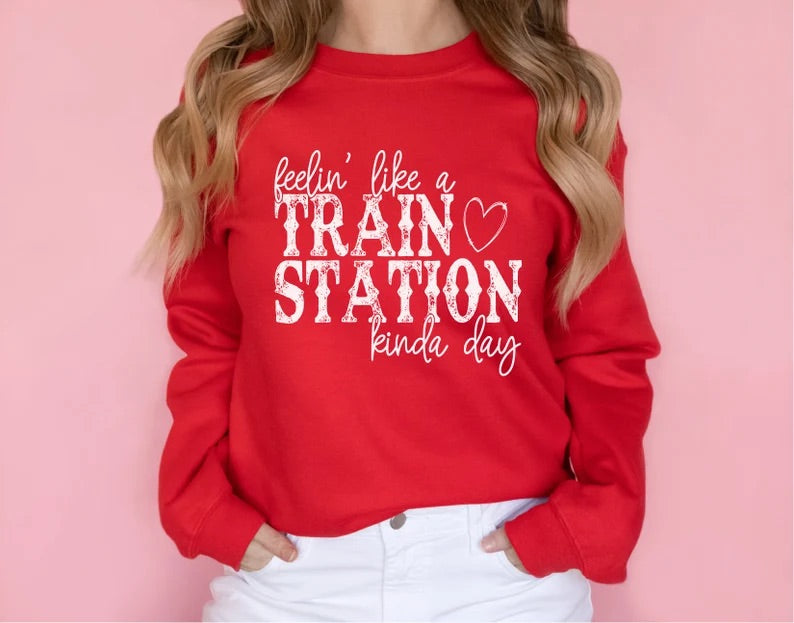 "Feelin' Like A Train Station Kinda Day"