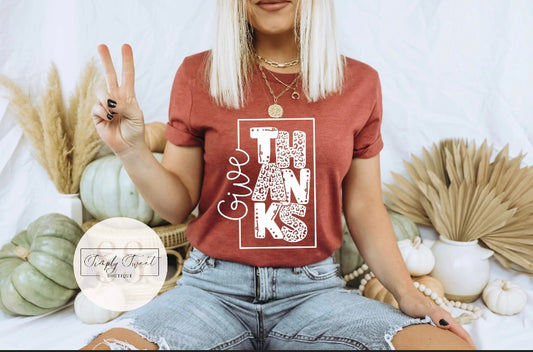 "Give Thanks"
