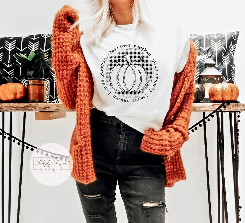 "Pumpkins, Hayrides, Pumpkin Spice"