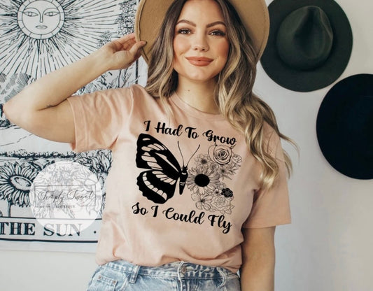 "I Had To Grow So I Could Fly"