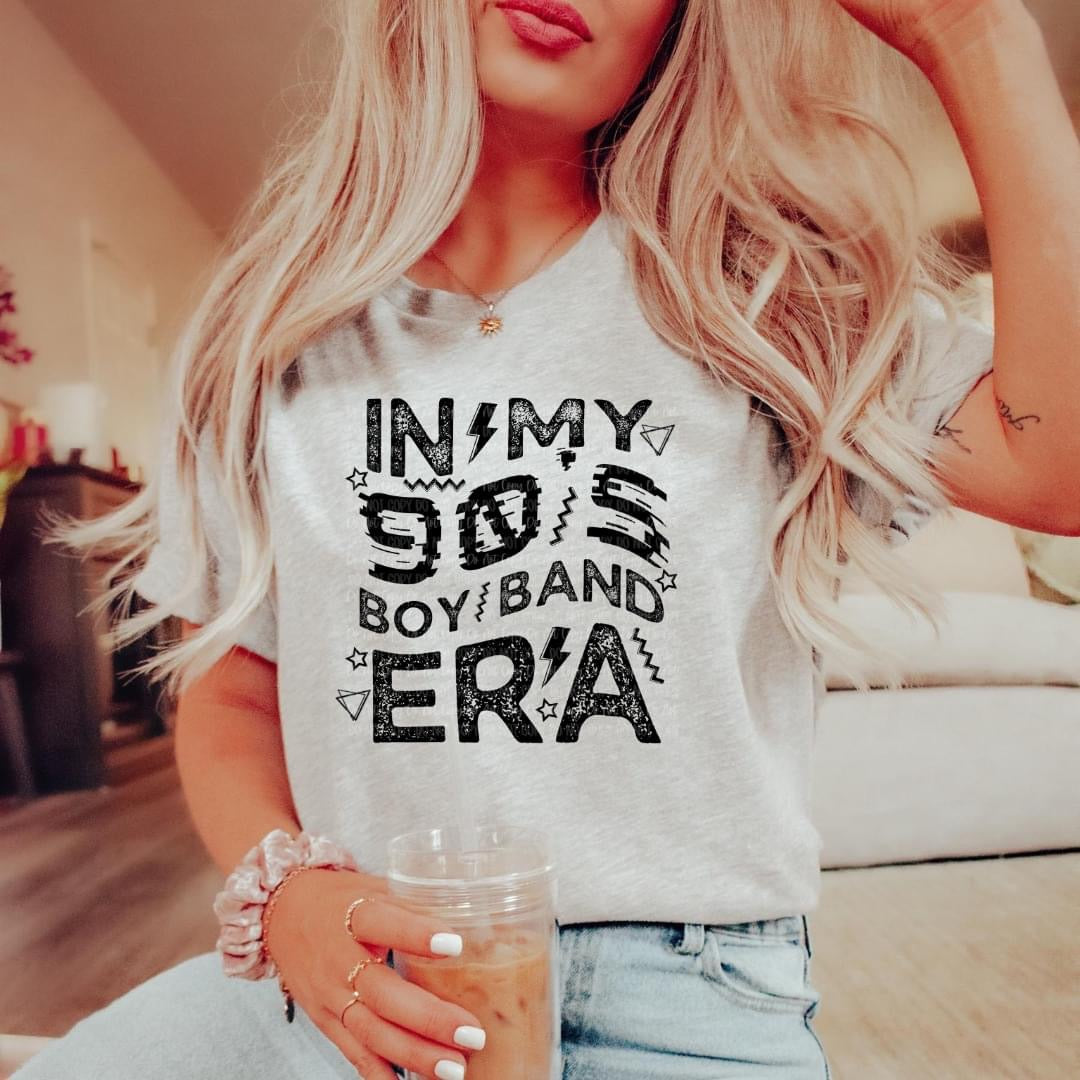 "In My 90's Boy Band Era"