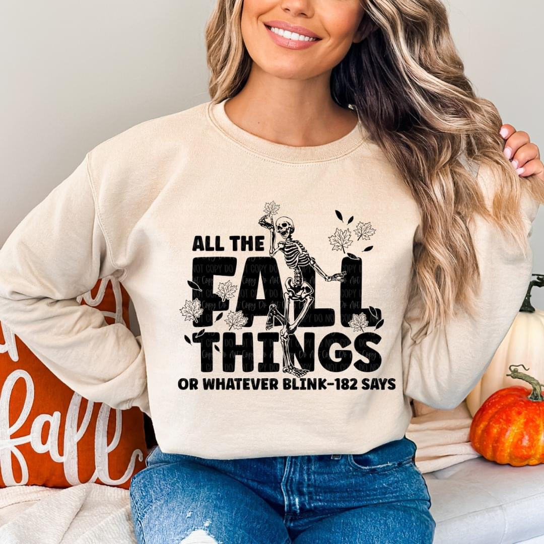 "All The Fall Things Or Whatever Blink-182 Says"