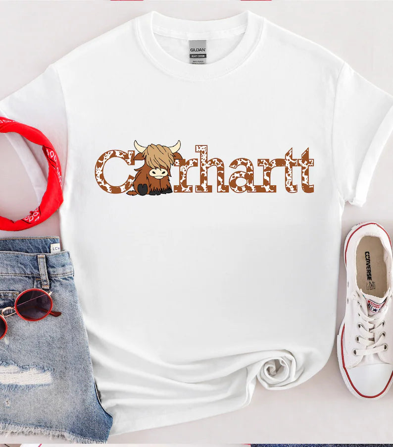 "Carhartt Highland Cow"