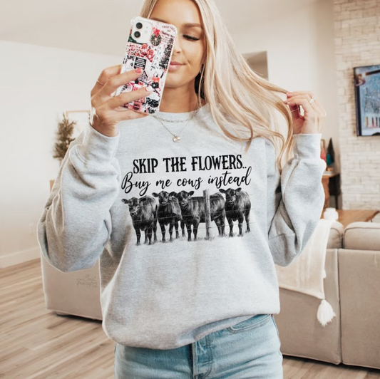 "Skip The Flowers, Buy Me Cows Instead"