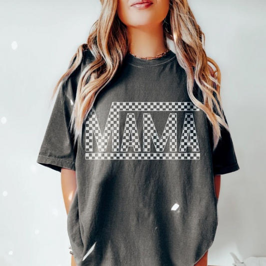 "Mama - Checkered"