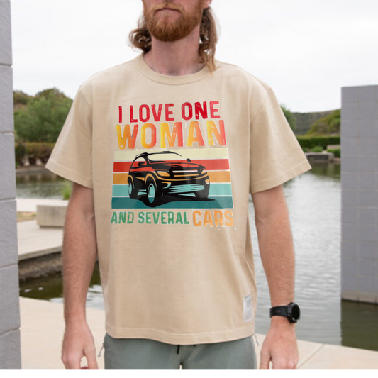 "I Love One Woman and Several Cars"