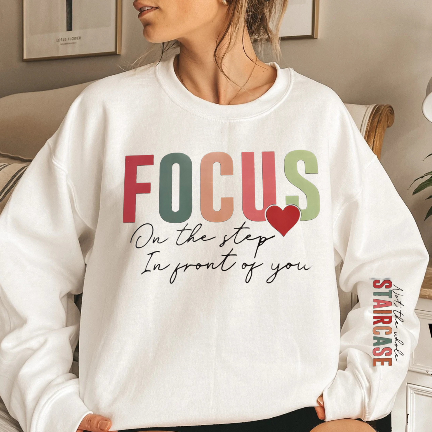 "Focus On The Step In Front Of You"