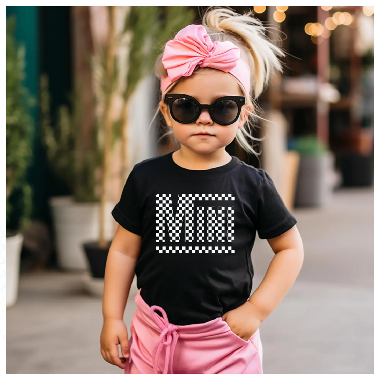 "Mini - Checkered"