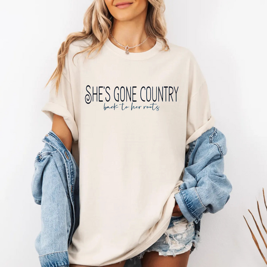 "She's Gone Country"