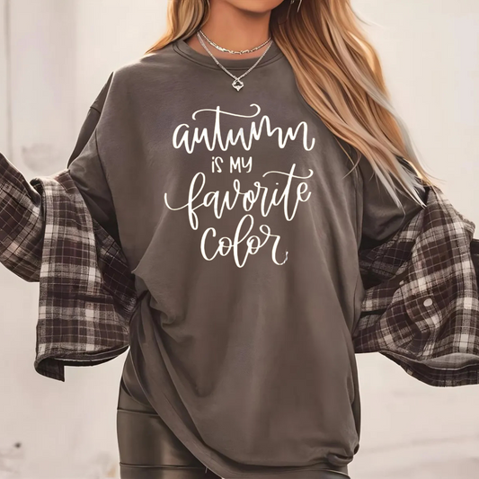 "Autumn Is My Favorite Color"