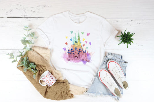 "Watercolor Castle"