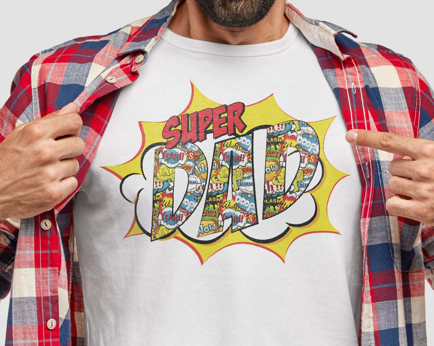 "Super Dad - Super Hero"