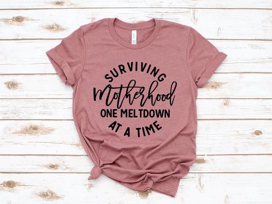 "Surviving Motherhood One Meltdown At A Time"