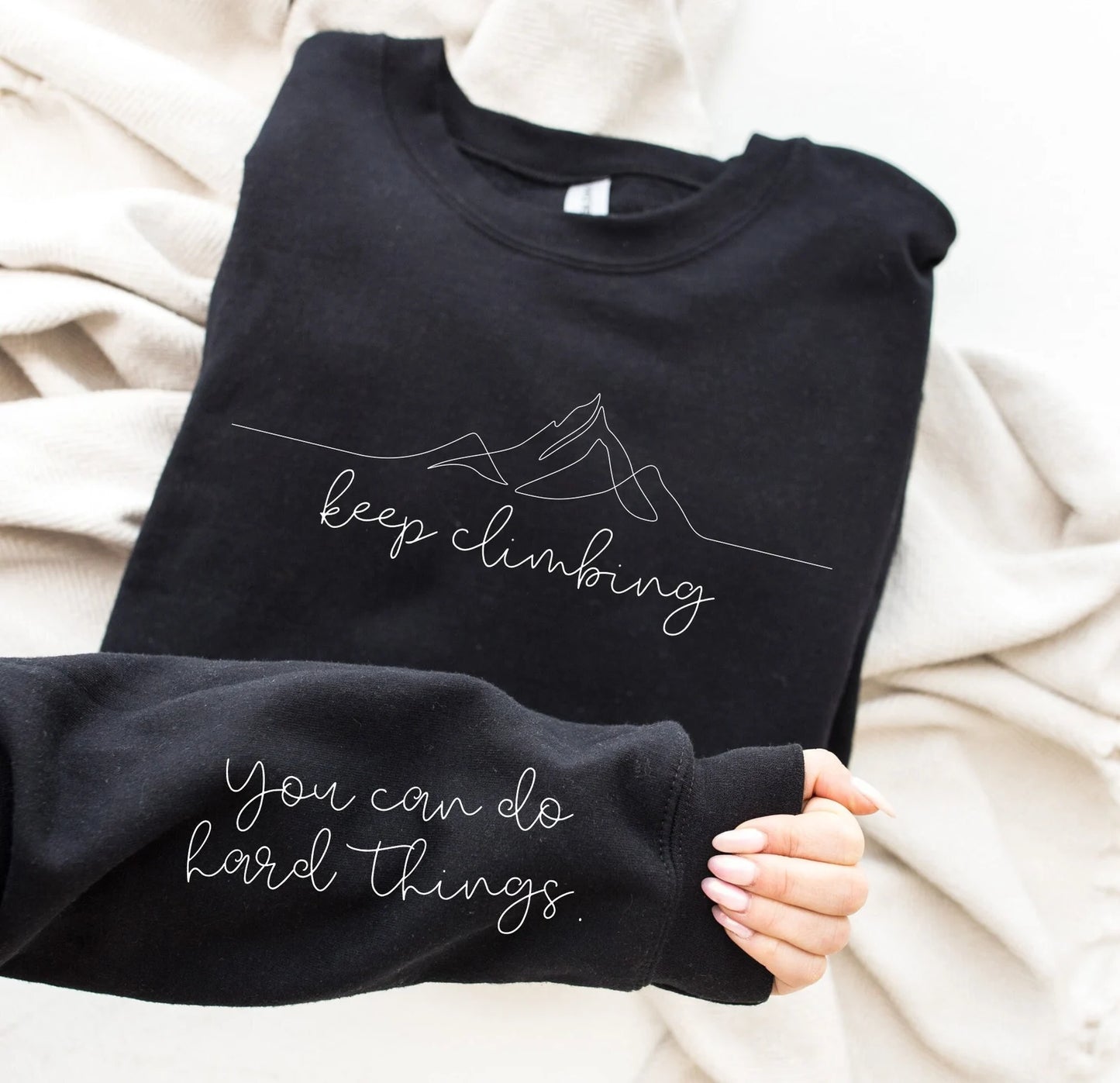"Keep Climbing You Can Do Hard Things"