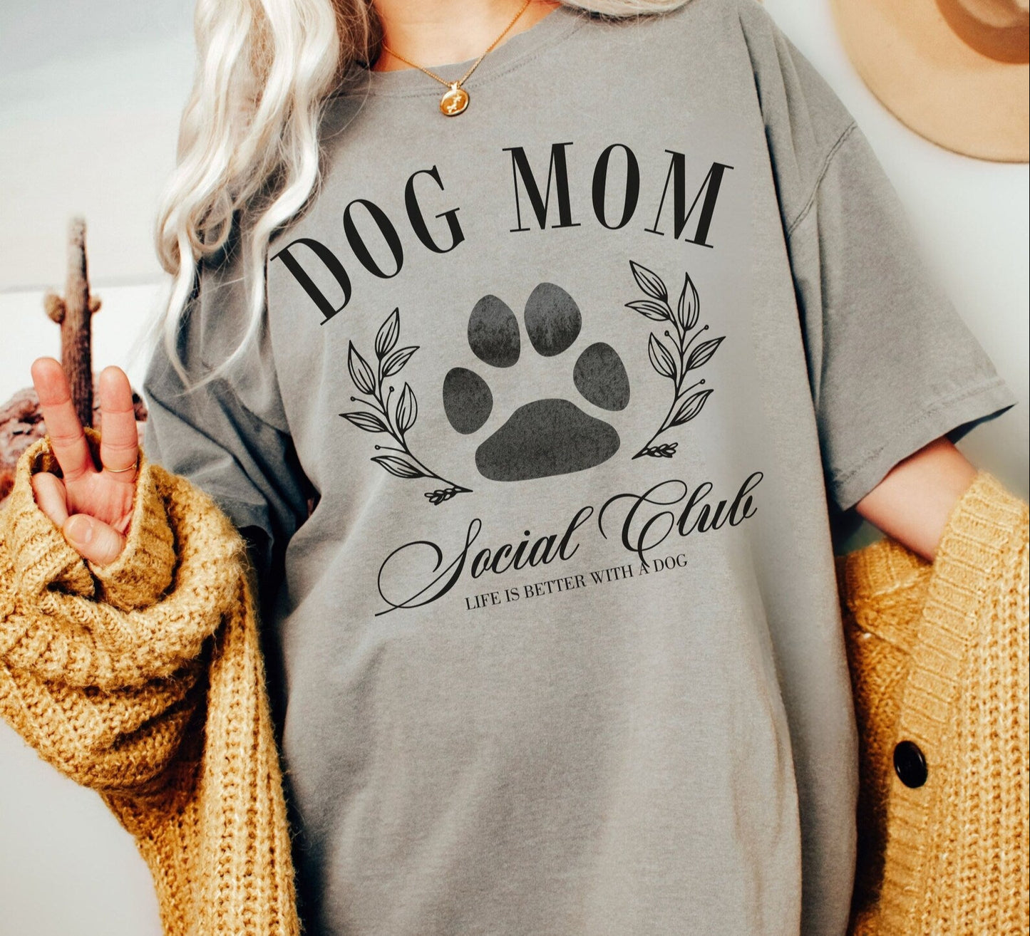"Dog Mom Social Club"