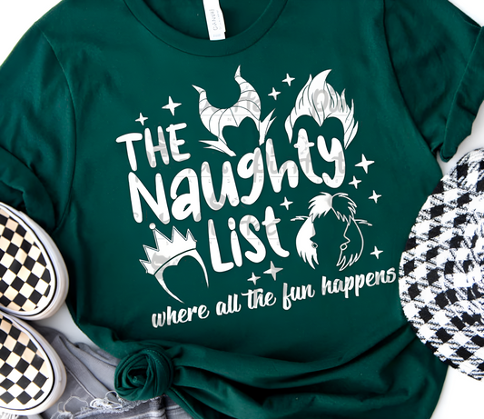 "The Naughty List - Where All The Fun Happens"